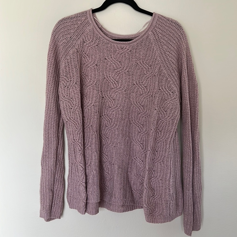 Pink sweater